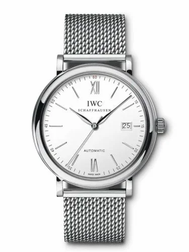 IWC Portofino Automatic Stainless Steel / Silver / Short Milanese IW3565-07 (IW356507)